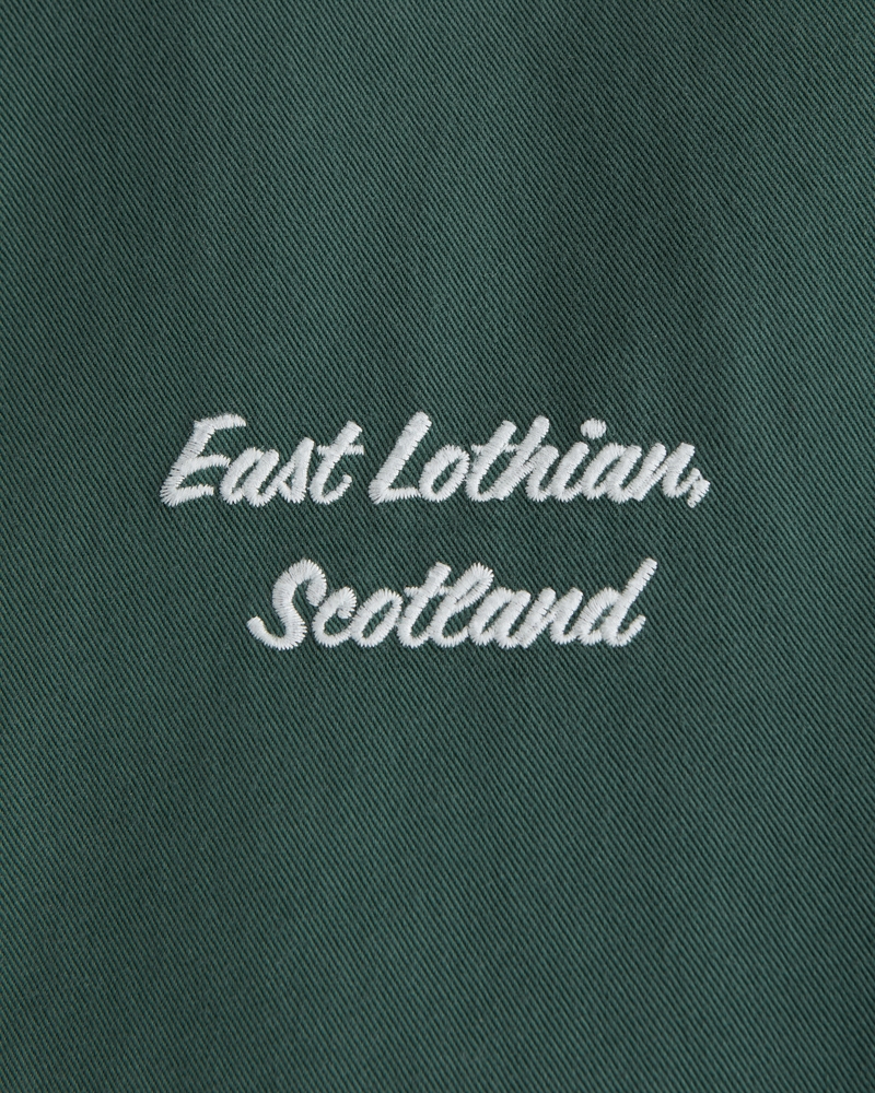 Short Sleeve Cropped PGA Scottish Open Button-Up Shirt