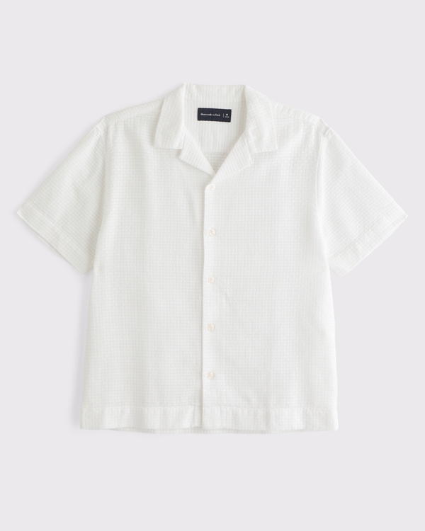 A&F Resort Shirt, White view 1