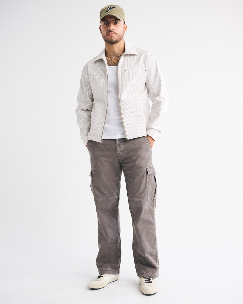 Transitional Zip Shirt Jacket
