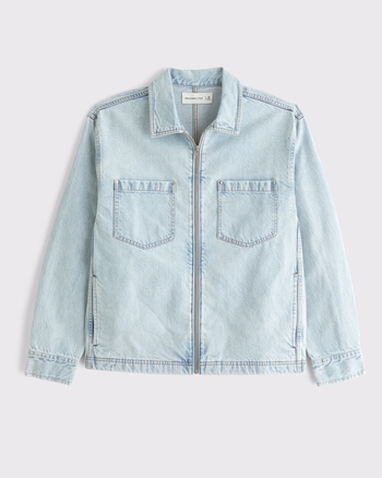 Men's Transitional Zip Shirt Jacket | Men's Coats & Jackets