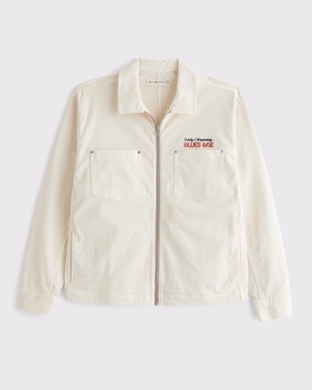 Transitional Zip Shirt Jacket from Abercrombie & Fitch - $39.97