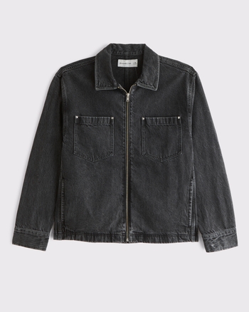 CTC store×Imagine ZIP UP SHIRT JACKET Men's Zip Shirt Jacket | Men's Tops | Abercrombie.com
