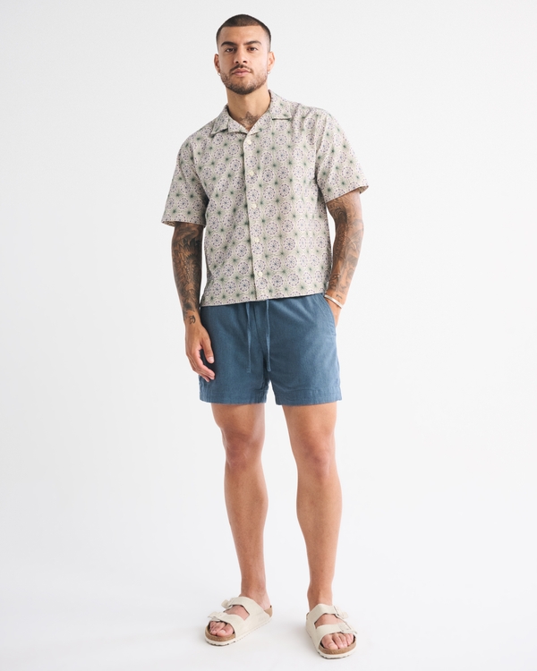 Camp Collar Lace Shirt