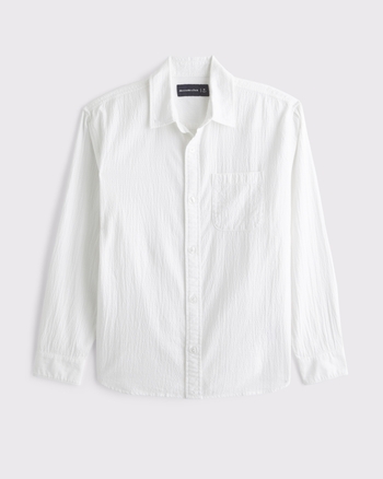 Seersucker Button-Up Shirt from Abercrombie & Fitch - $59.99