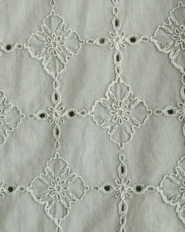 100% Cotton Embroidered Resort Shirt