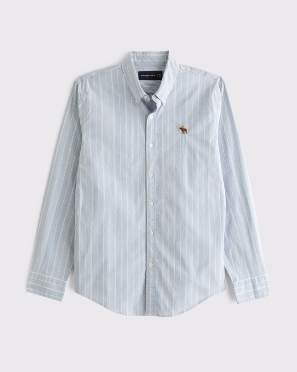 その他ブランド / Pelham/長袖シャツ/XL/コットン/BRW// メンズ 長袖ボタンダウンシャツ | Abercrombie & Fitch