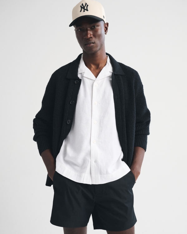 A&F Resort Shirt, White view 1