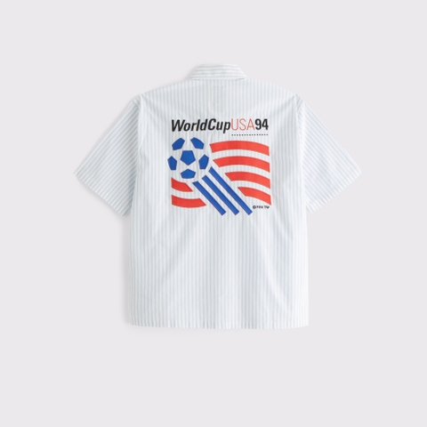 Мужские рубашки Abercrombie & Fitch World Cup Poplin Shirt