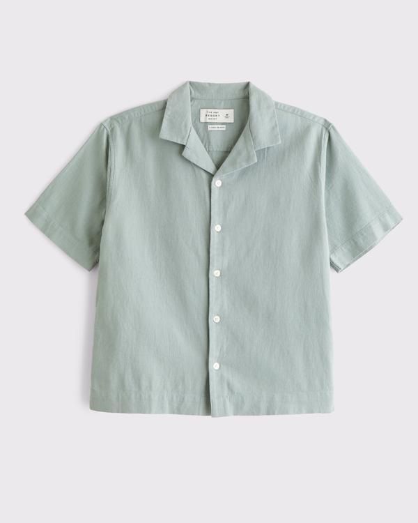 A&F Resort Shirt, Green Granite view 1