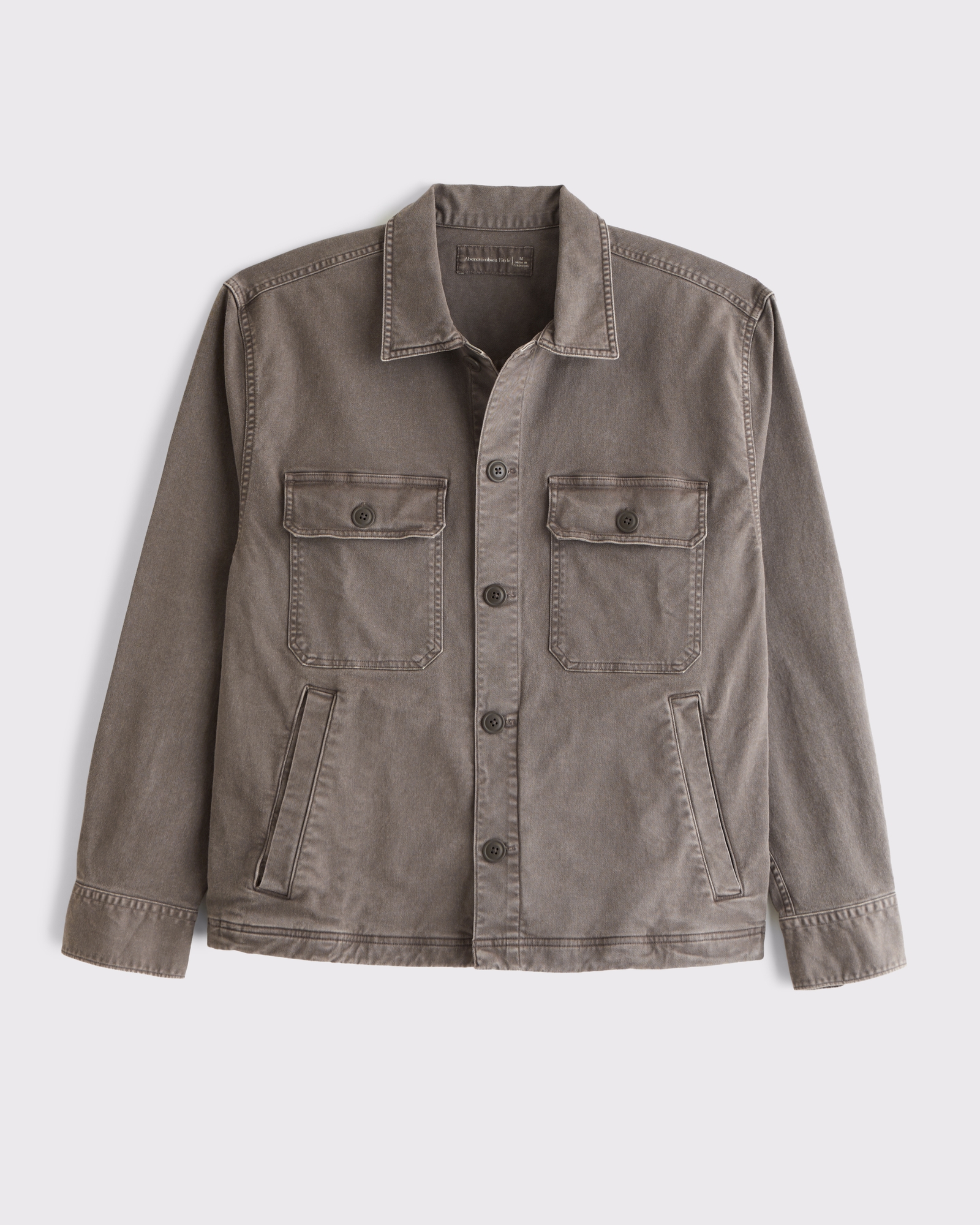 Twill Shirt Jacket