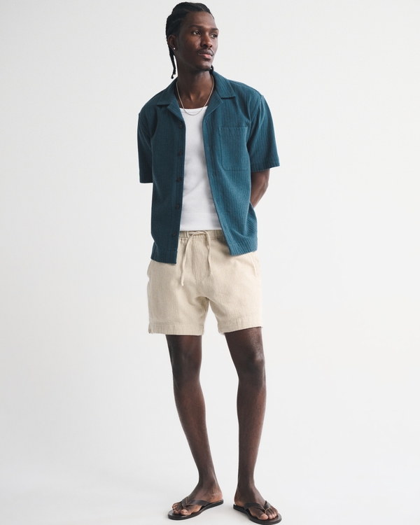 A&F Resort Shirt, Teal view 2