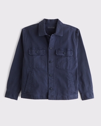 Twill Shirt Jacket