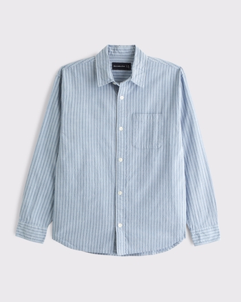 Seersucker Button-Up Shirt from Abercrombie & Fitch - $70