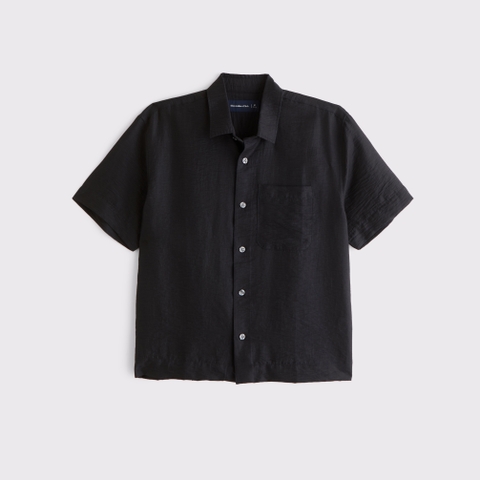Мужские рубашки Abercrombie & Fitch Relaxed Button-Up Shirt