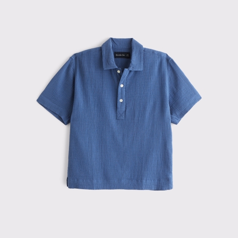 Мужская лёгкая блуза Abercrombie & Fitch Gauzy Popover