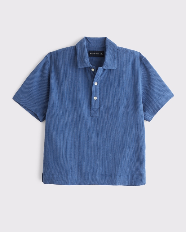 Gauzy Popover, Cobalt Blue view 1