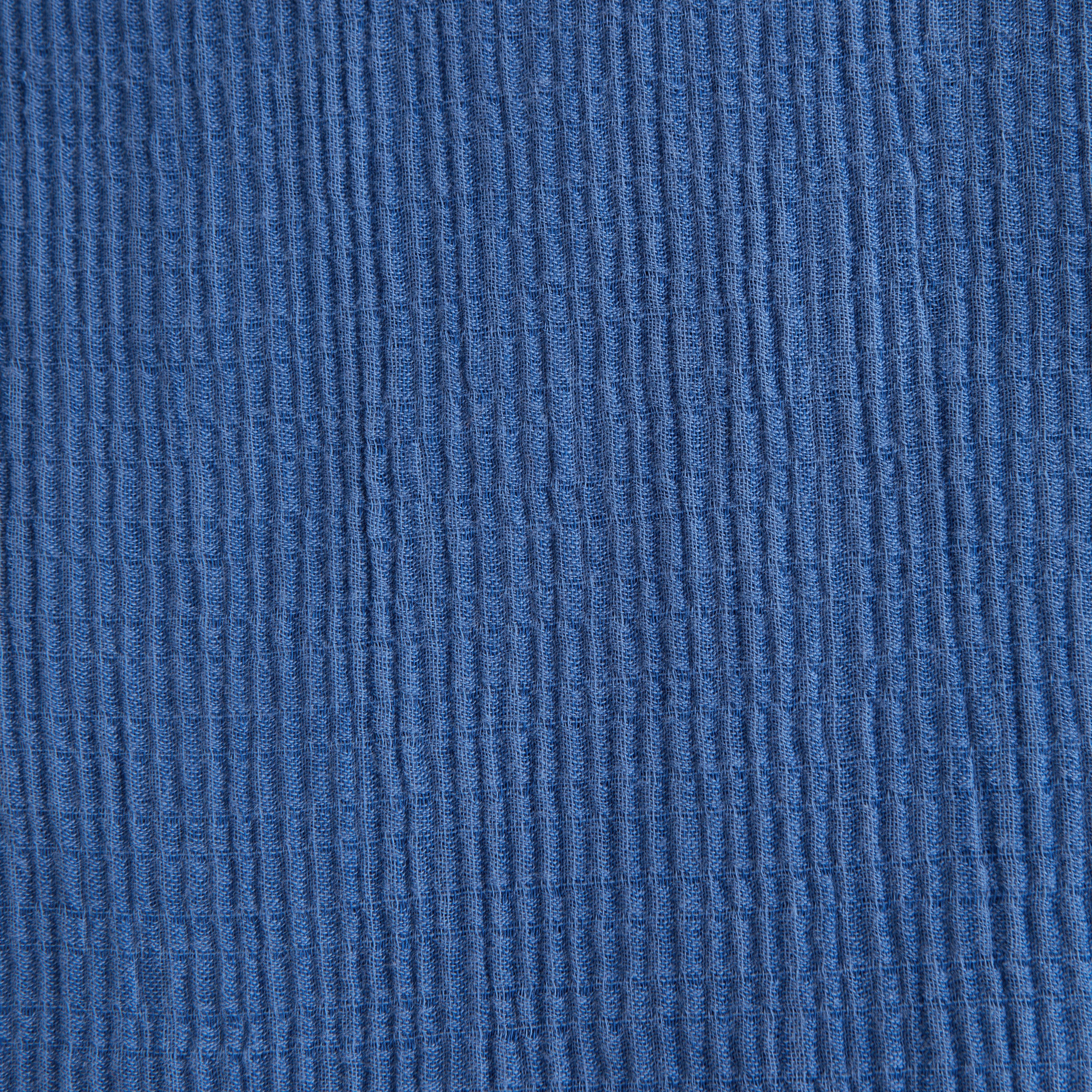 Мужская лёгкая блуза Abercrombie & Fitch Gauzy Popover, цвет: Синий полосатый — фото 2