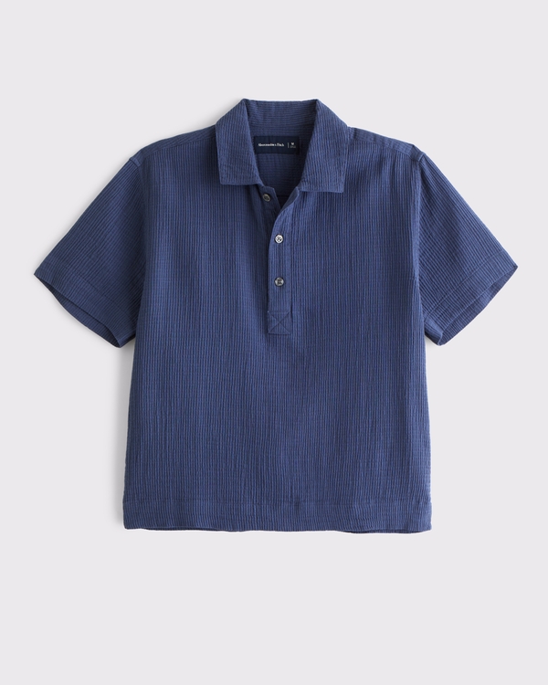 Gauzy Popover, Navy view 1