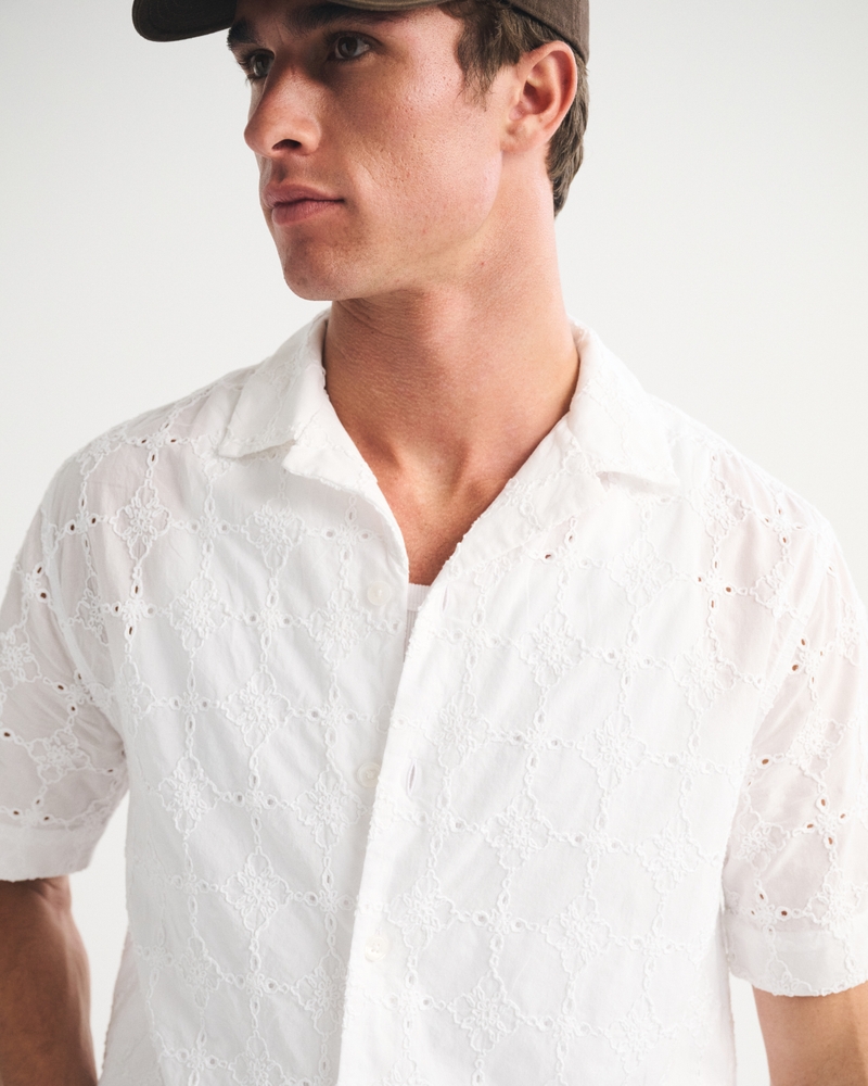 Embroidered Eyelet Shirt - thumbnail 10