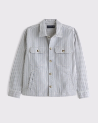 Twill Shirt Jacket