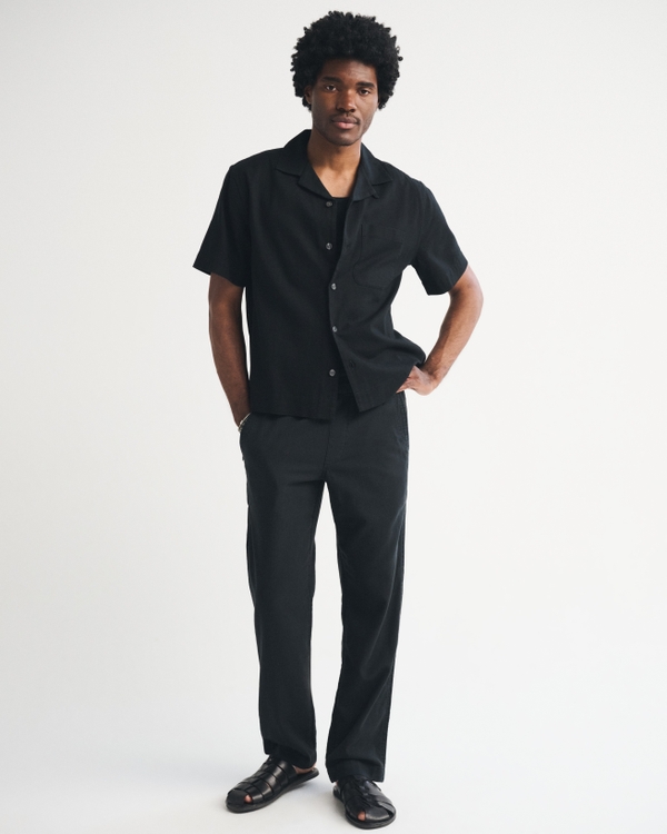 A&F Resort Shirt, Black view 2