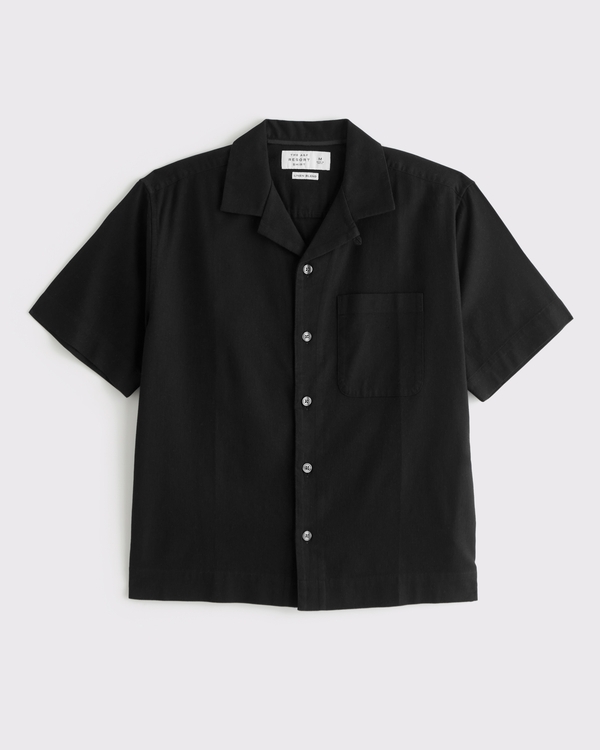 A&F Resort Shirt, Black view 1