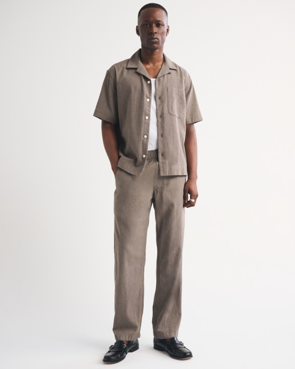 A&F Resort Shirt, Brown view 2