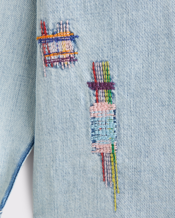 Pride Denim Shirt, Light Wash view 2