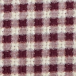 burgundy check