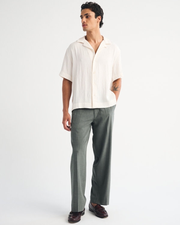 A&F Resort Shirt, Cream view 2