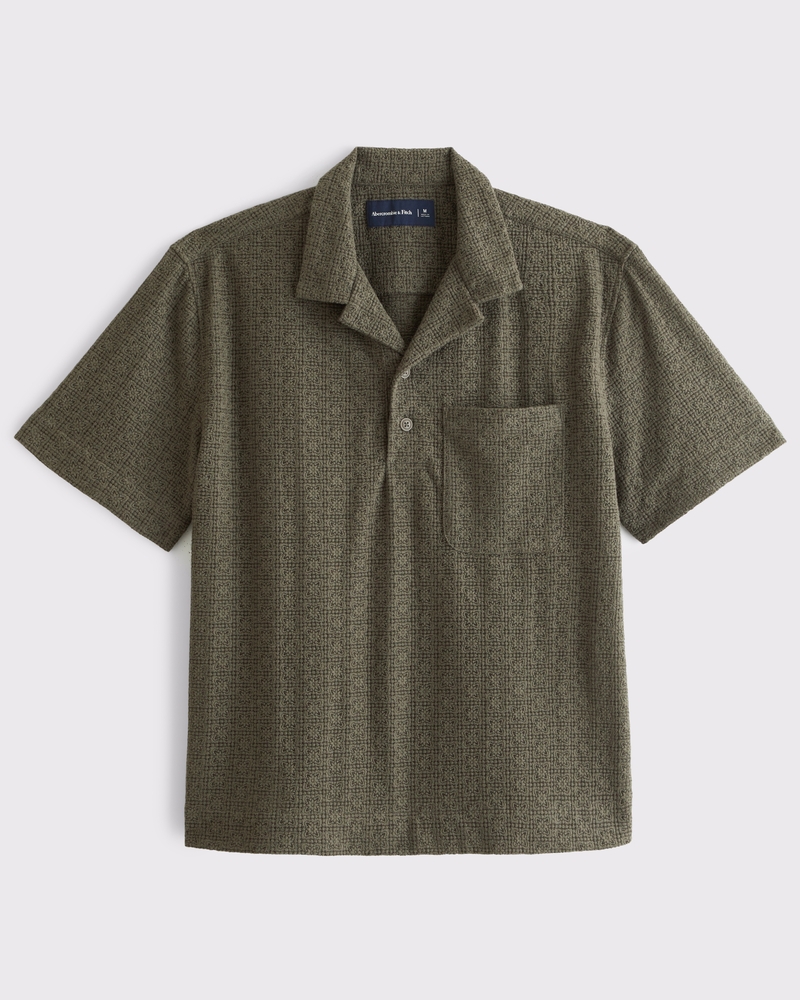 Short-Sleeve Lace Popover - thumbnail 2