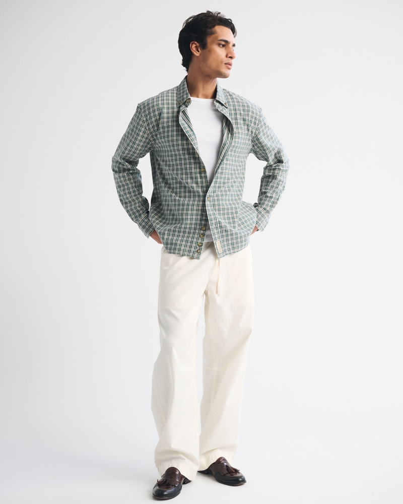 Twill Button-Up Shirt - thumbnail 6