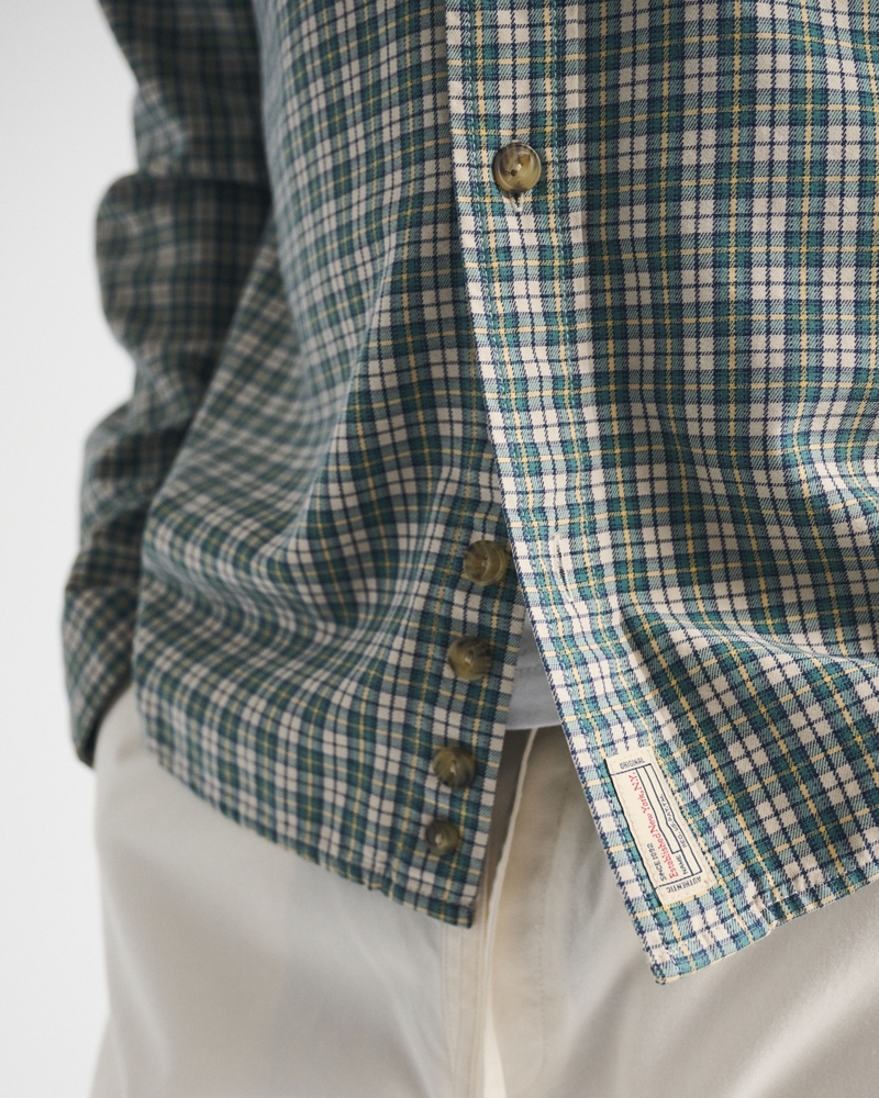 Twill Button-Up Shirt - thumbnail 10