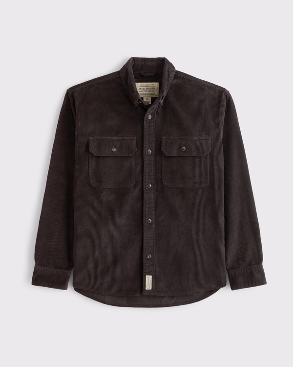 100% Cotton Corduroy Overshirt