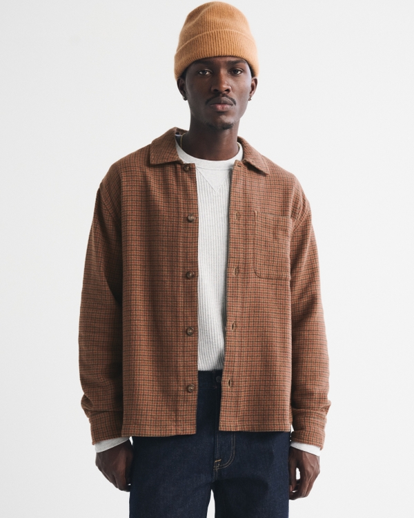 100% Cotton Flannel Overshirt