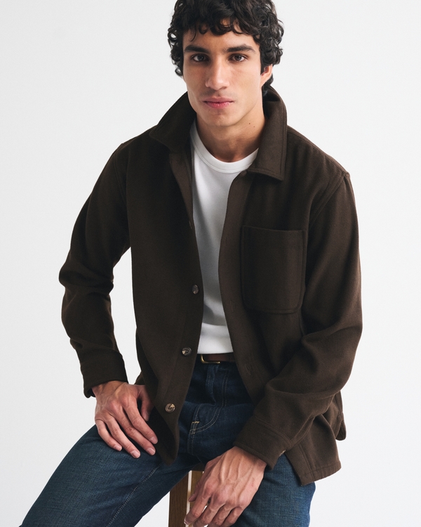 Brushed Overshirt