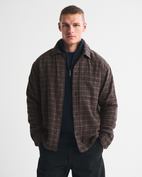 100% Cotton Flannel Overshirt