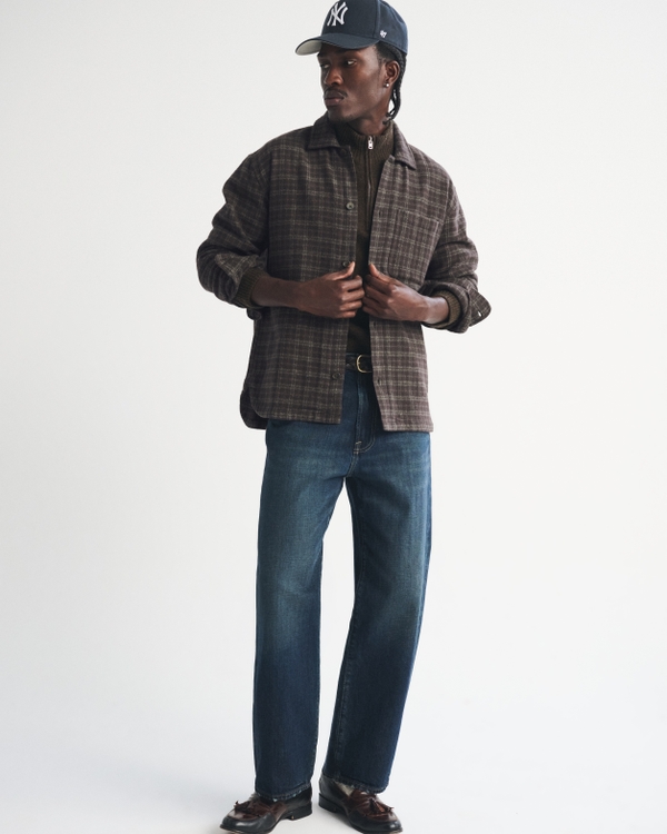 Clean Overshirt, Coal Brown view 2