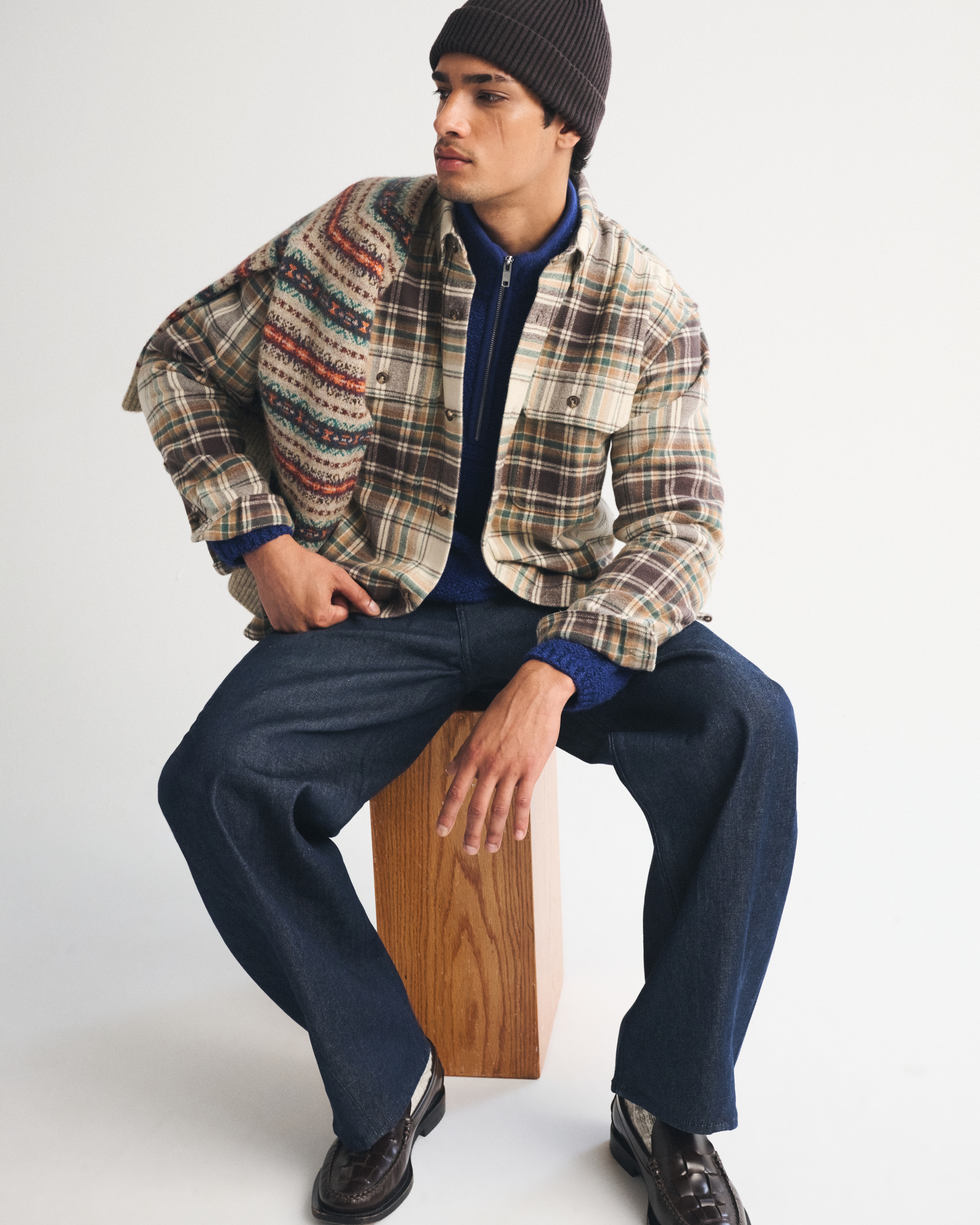 Мужские рубашки Abercrombie & Fitch Corduroy Overshirt — фото 3