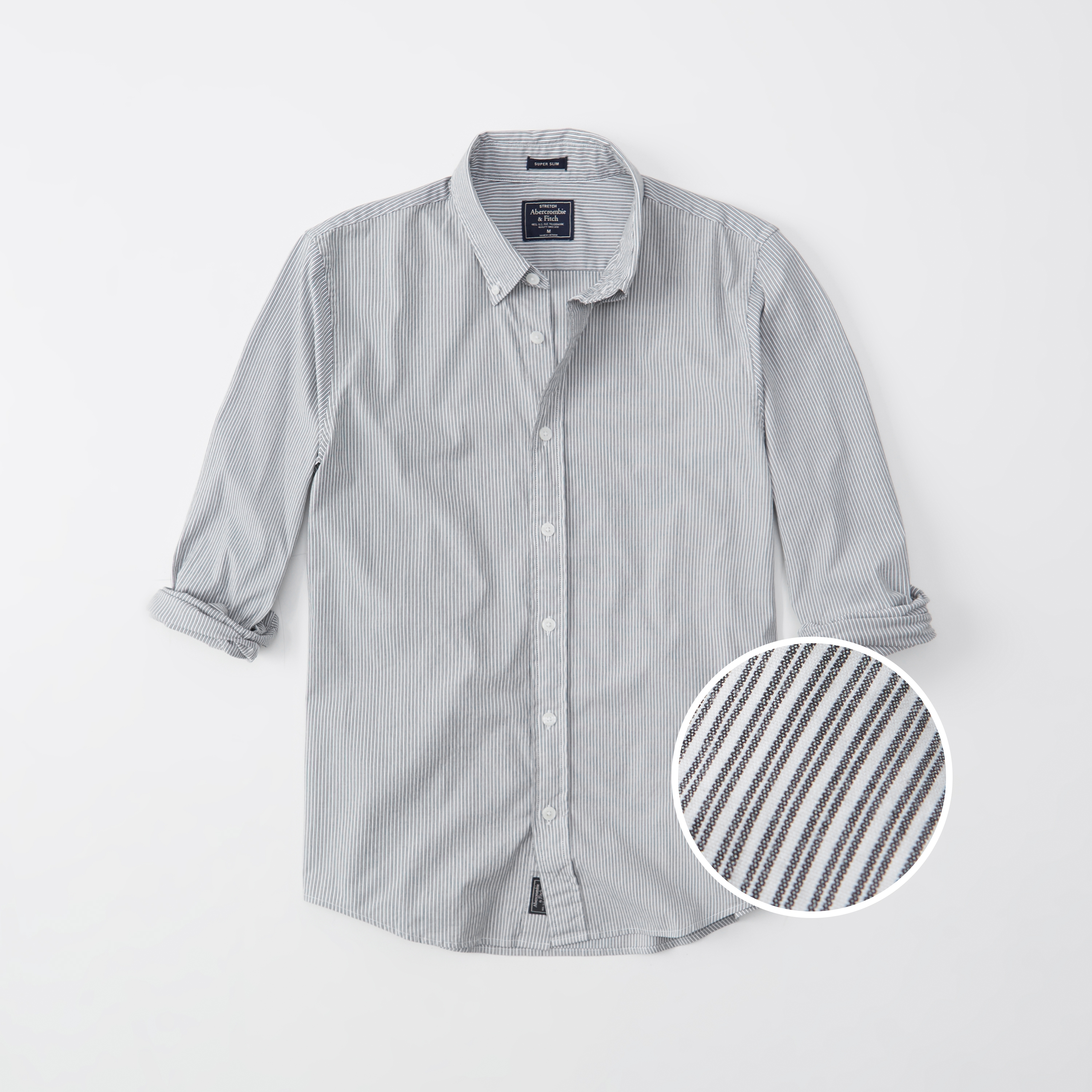 super slim poplin shirt