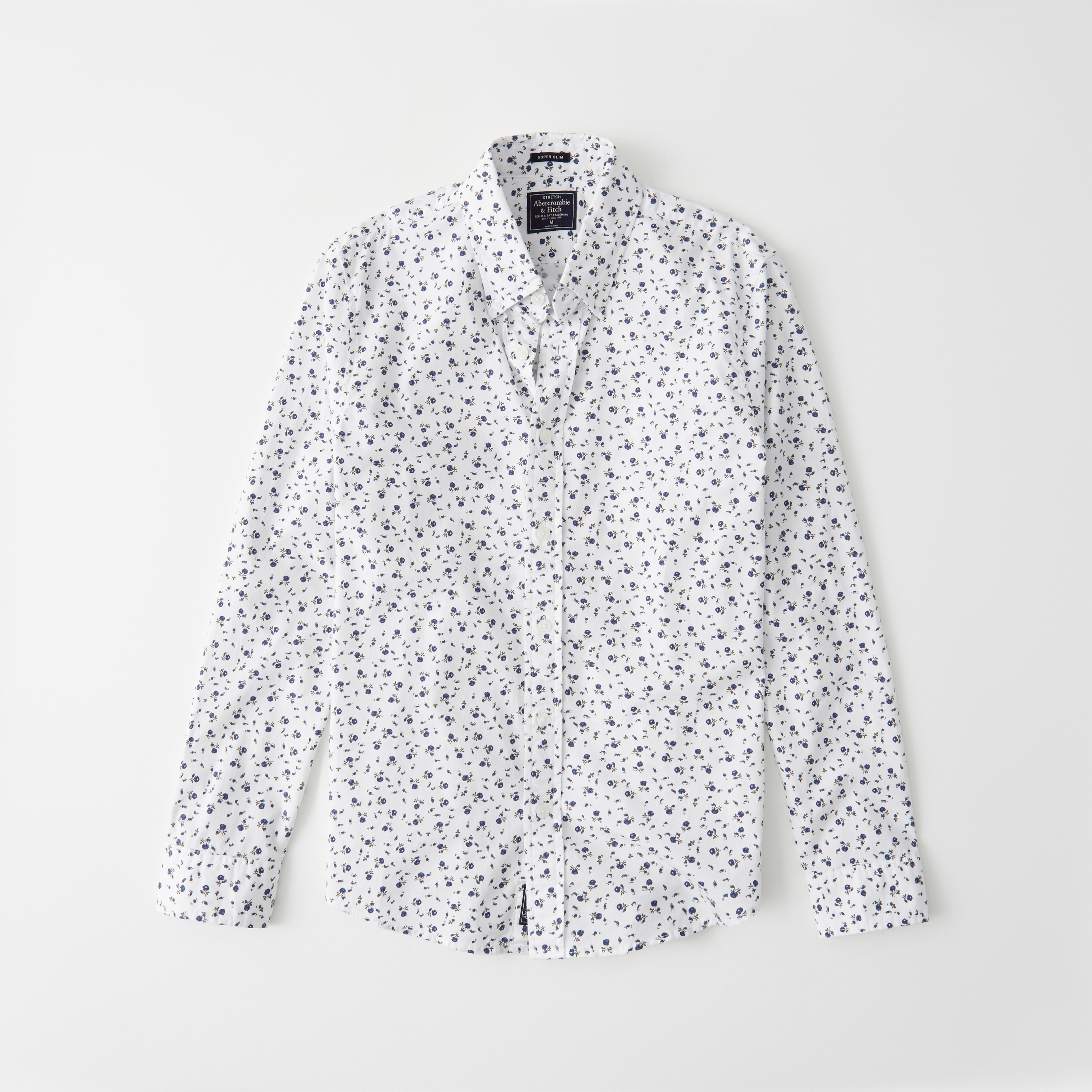 super slim poplin shirt