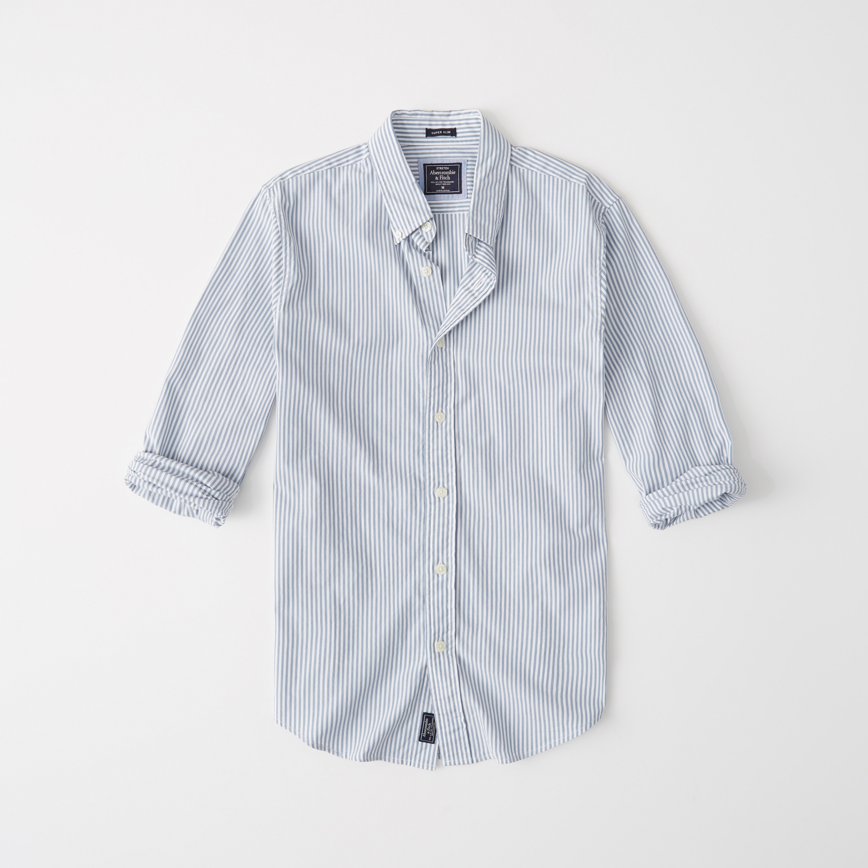 super slim poplin shirt