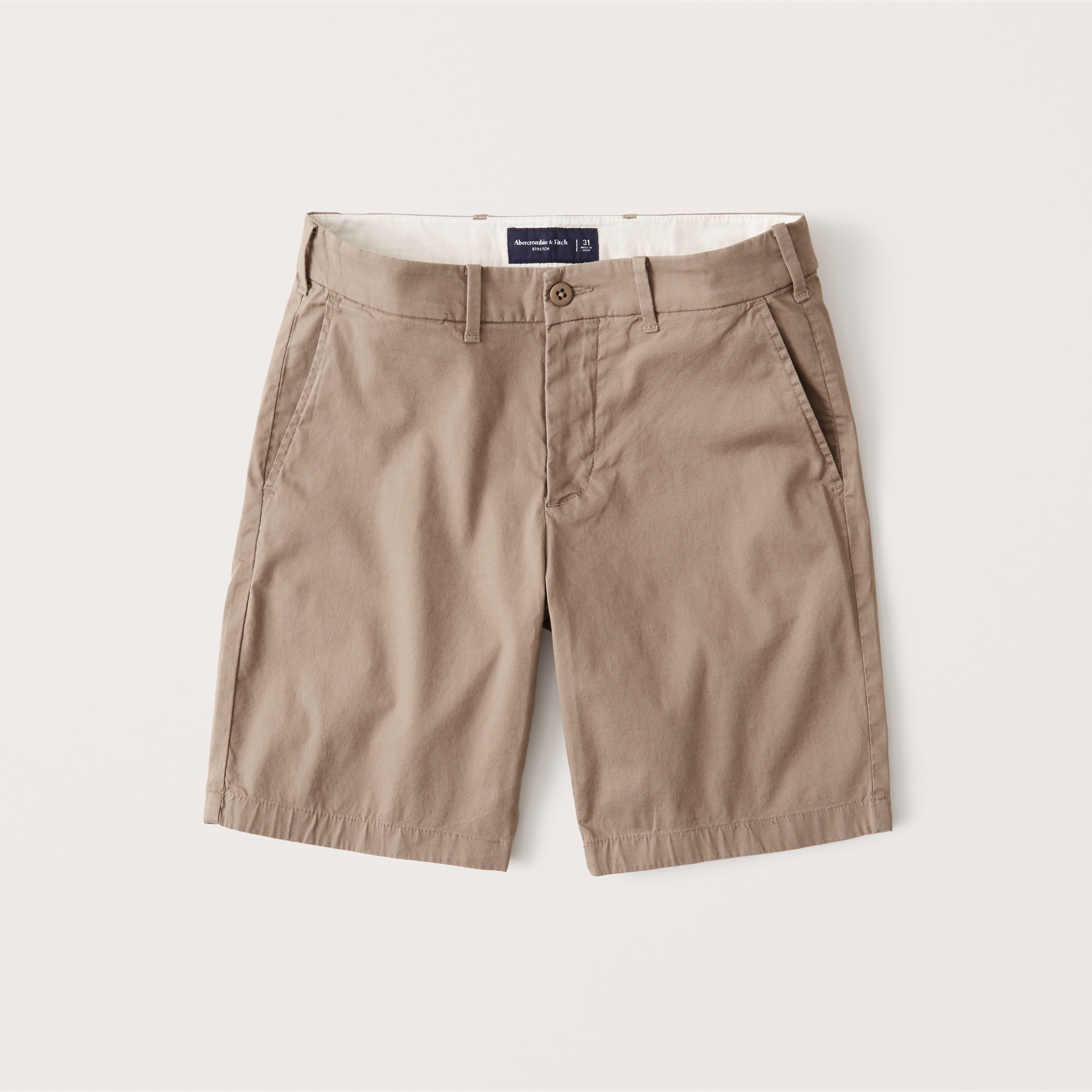 abercrombie and fitch khaki shorts