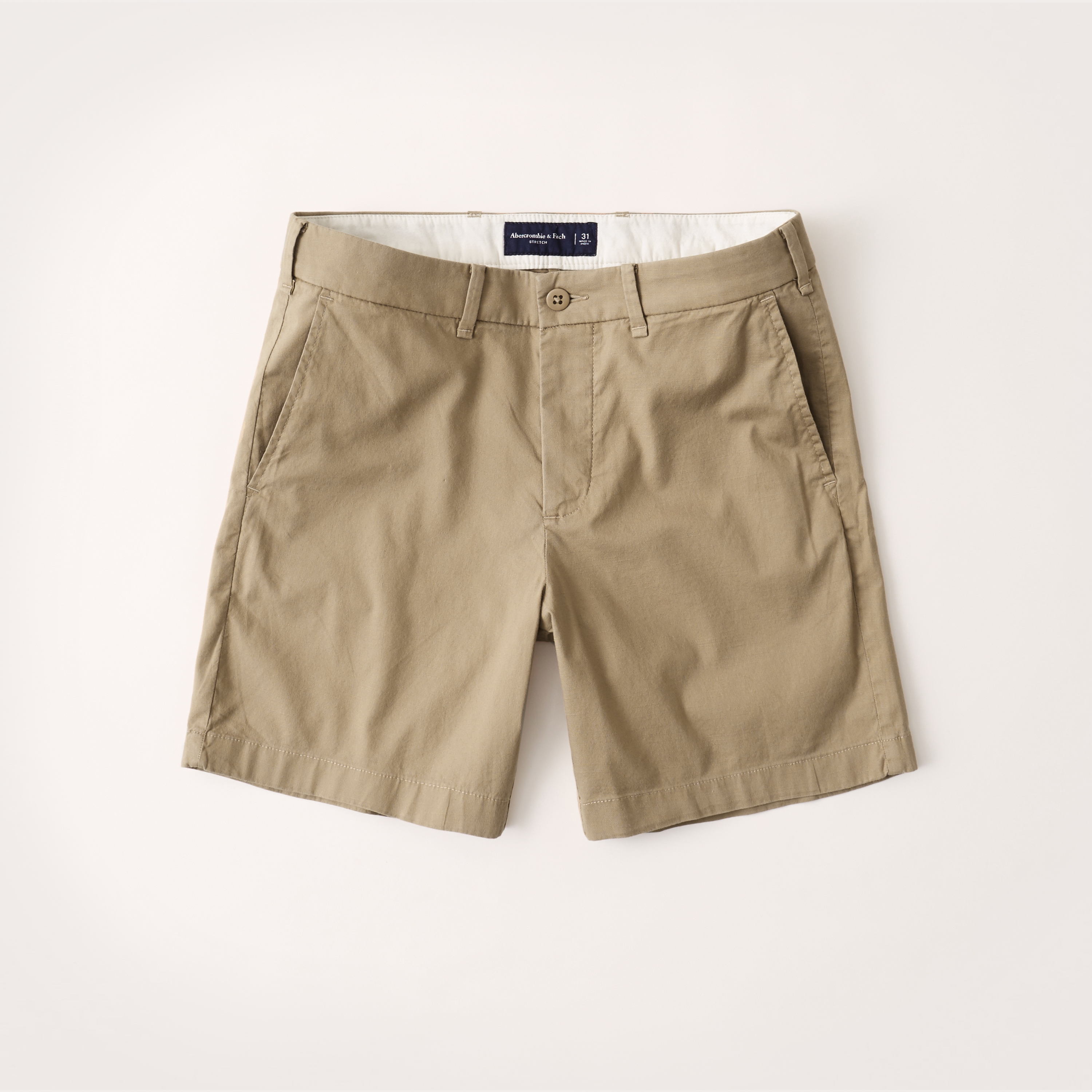 abercrombie and fitch khaki shorts