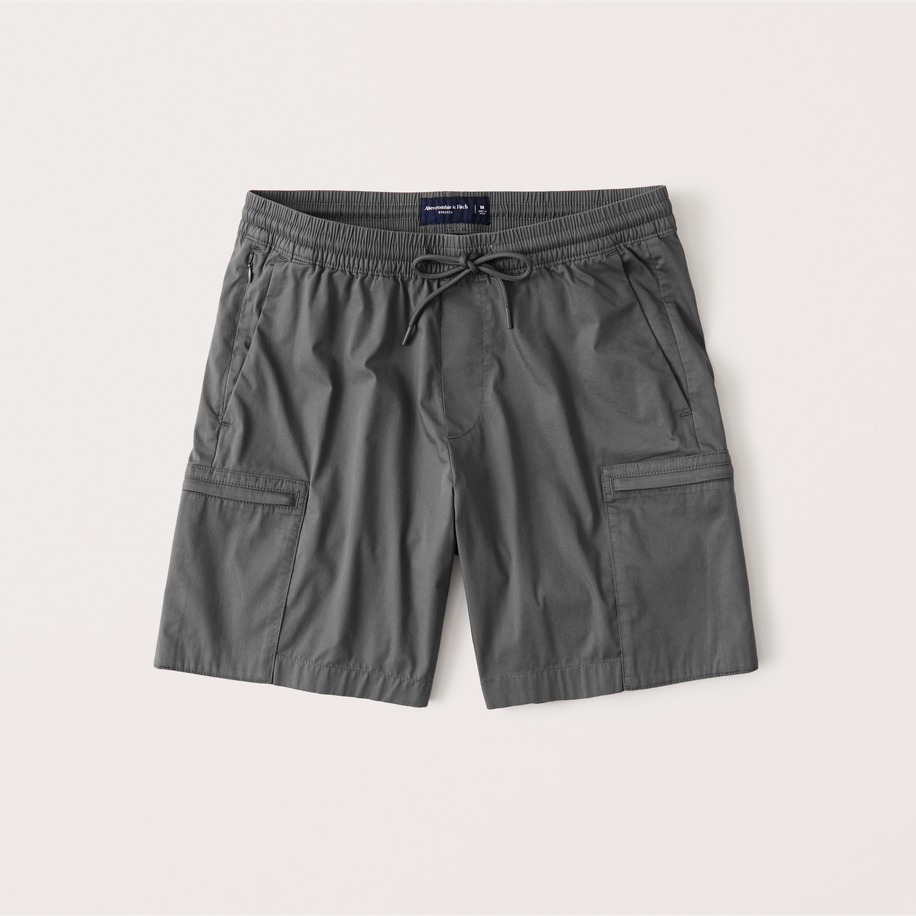 mens pull on cargo shorts