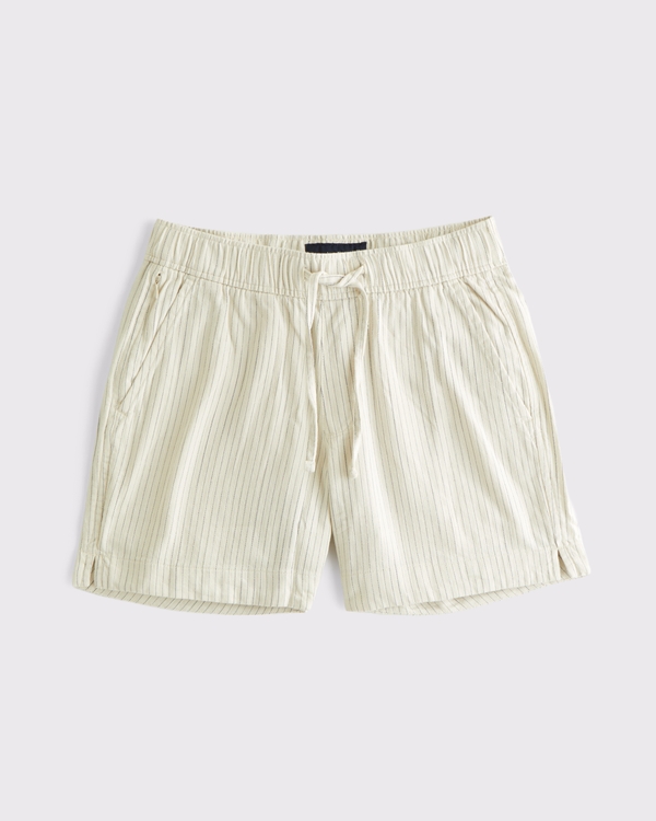 100% Cotton Textured Pull-On Short