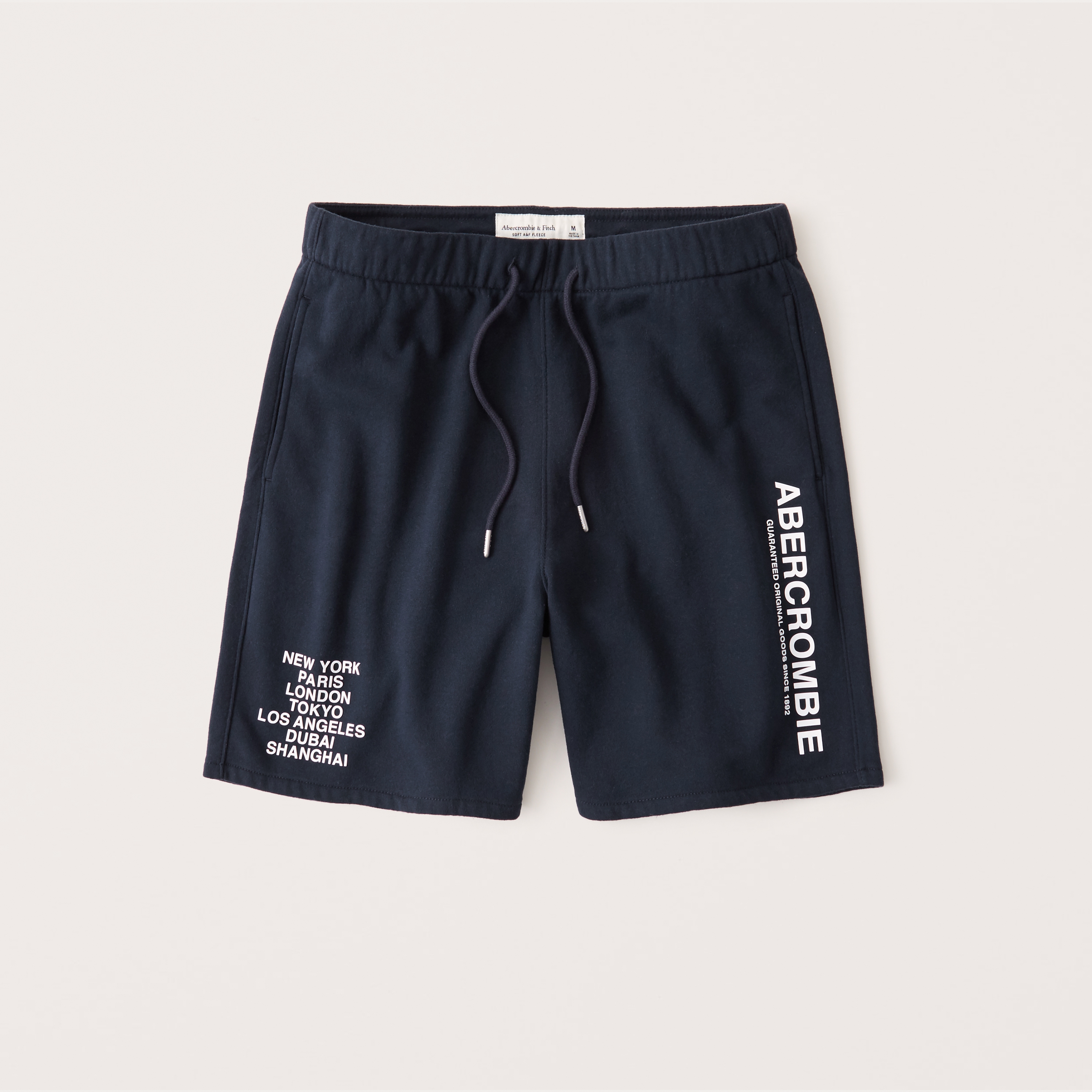 abercrombie jogger shorts