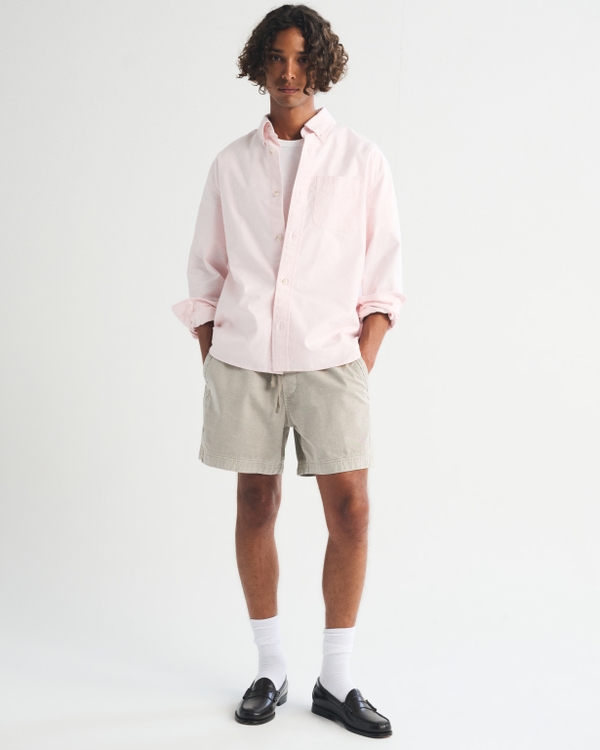 Sea Fade Pull-On Short, Light Khaki view 1