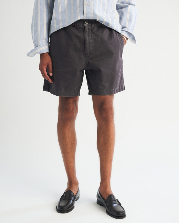 Sea Fade Hybrid-Waist Short, Charcoal view 2