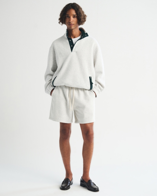 Essential Short, Heather Gray view 1